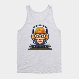 furious dj monkey passionate about music Tank Top